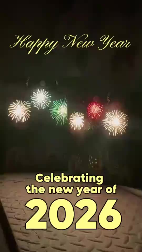 New Year Fireworks 2026
